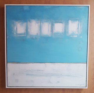 POPCORN CLOUDS 40X40"