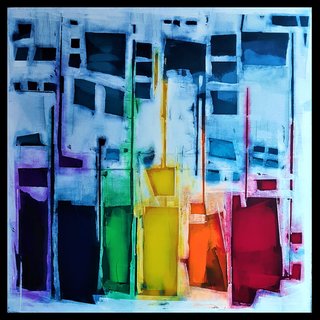 DONT RAIN ON MY RAINBOW 40X40"