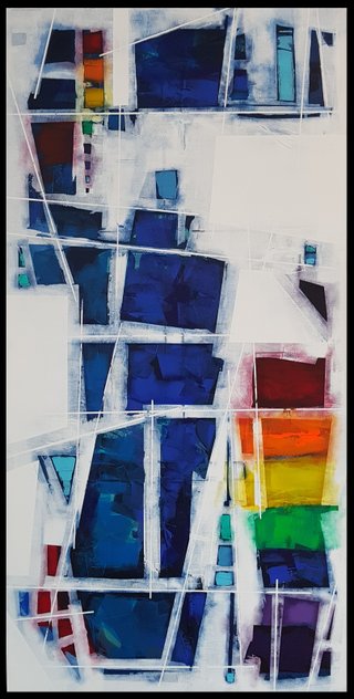 DOUBLE THE RAINBOW DOUBLE THE FUN 36x72"