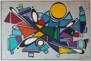 SET SAIL AFTER THE RAINBOW 40X60"