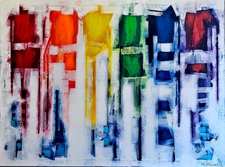 TAKE A DOUBLE BOW 30x40" (Includes black floating frame)