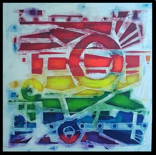 SUNRISE SUNSET 30X30"