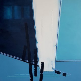 ON THE PIER 36X36"