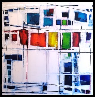 DREAM WEAVER 40X40" $2500 St. Germain Gallery