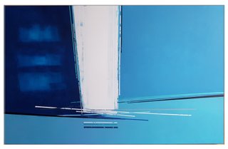 BLUE FALLS 30X48"