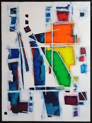 WAIT FOR THE RAINBOW 30X40"