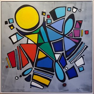 SUN SHOWERS 48X48"