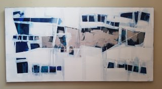MANHATTEN ON ICE 36X72"