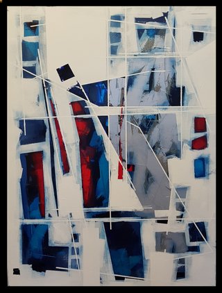 FIRE ON ICE 30x40"