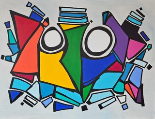 DANCE AS IF NO ONE IS WATCHING 30X40" $1200