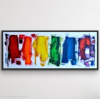 A JOYFUL JOURNEY 16X40" $1100