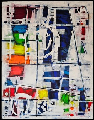 JOY RIDE 54X70" $5400 (Includes black frame)