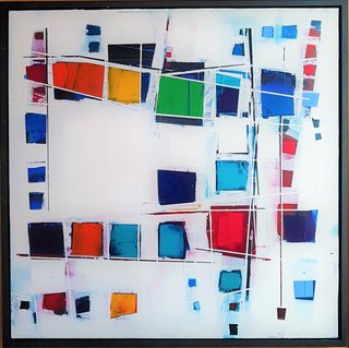 SCRATCH THE RAINBOW 30X30"