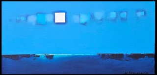 MOONLIT WAVES  12X24"  Available in Gibson's Gallery, in Albert Beach, on Saffies Road, across from Saffies Store.