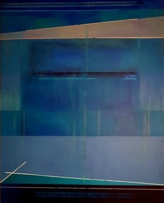 WAVES OF INTROSPECTION  48x60   $4400 crop